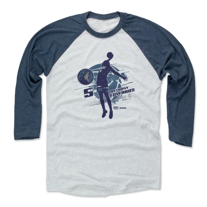 Anthony Edwards Minnesota Timberwolves Silhouette sold by 500 Level
