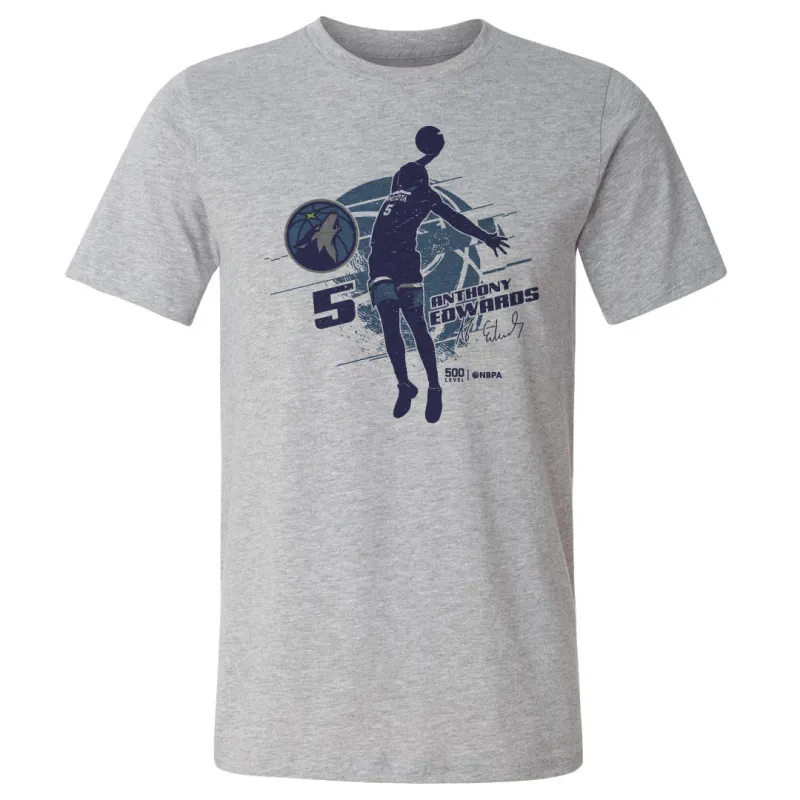 Anthony Edwards Minnesota Timberwolves Silhouette sold by 500 Level