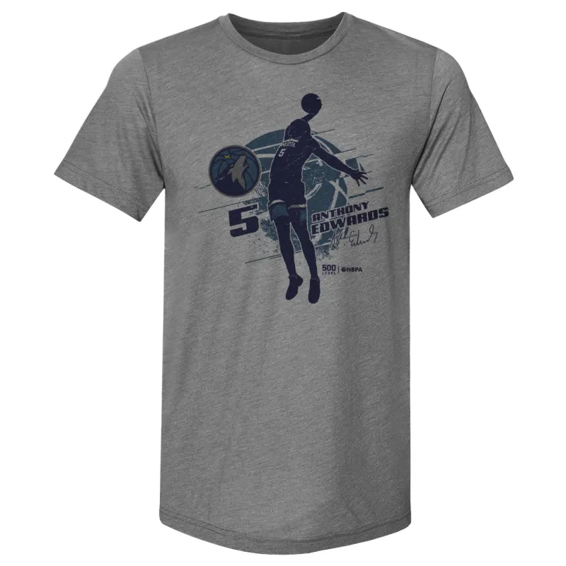 Anthony Edwards Minnesota Timberwolves Silhouette sold by 500 Level