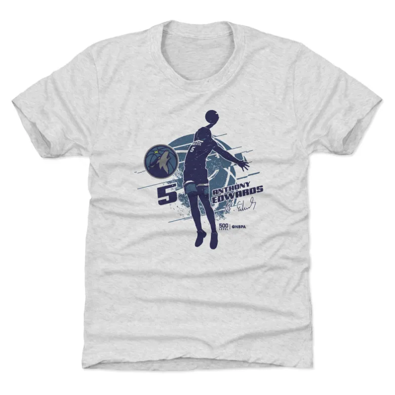 Anthony Edwards Minnesota Timberwolves Silhouette sold by 500 Level