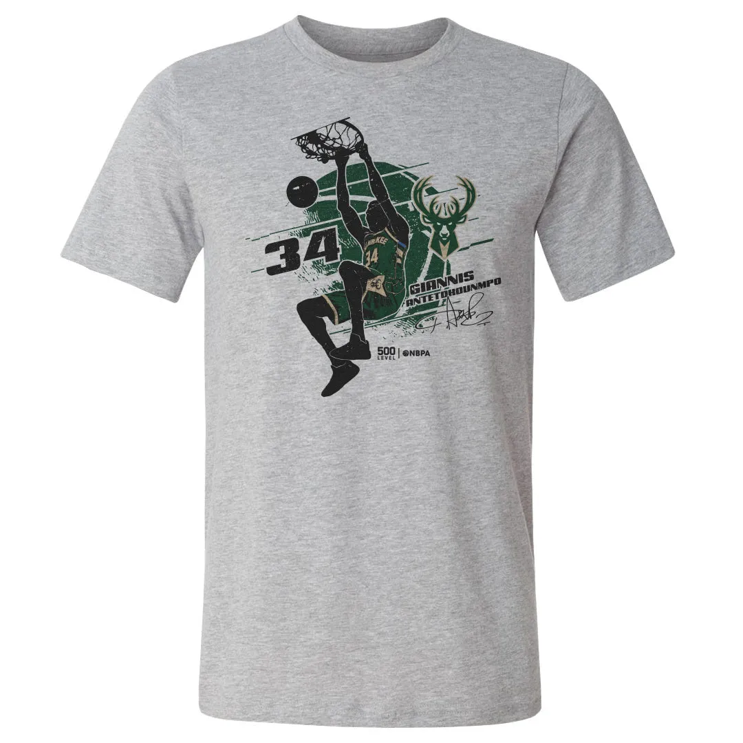 Giannis Antetokounmpo Milwaukee Bucks Silhouette sold by 500 Level product image thumbnail 3