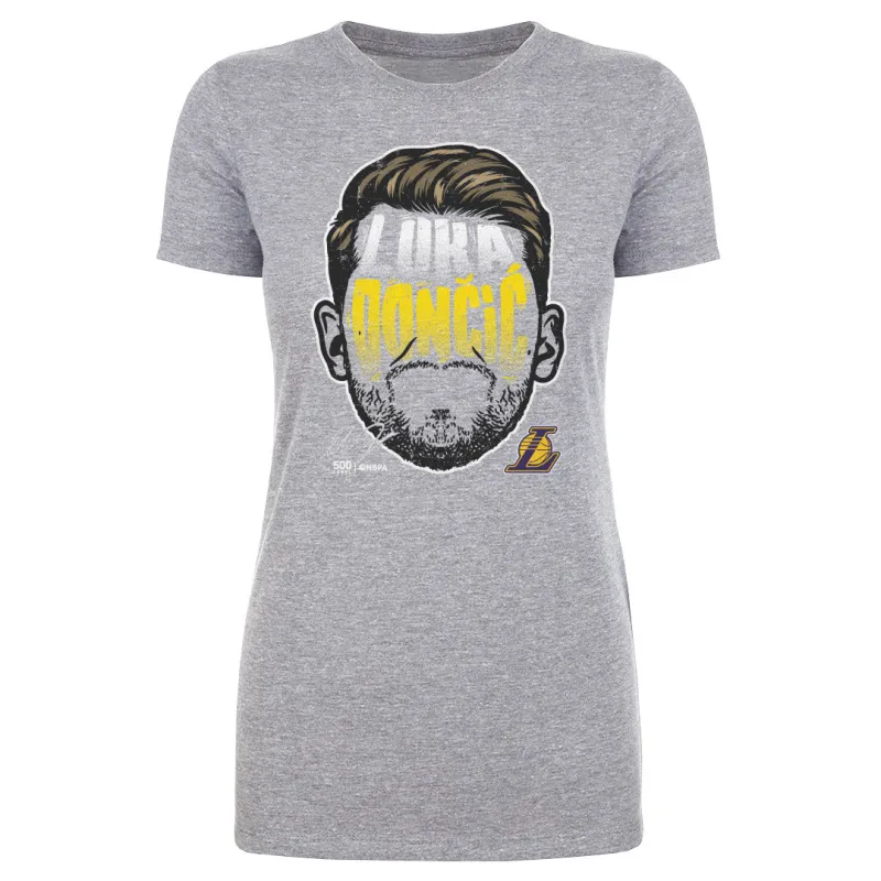 Luka Doncic Los Angeles Lakers Player Silhouette WHT sold by 500 Level