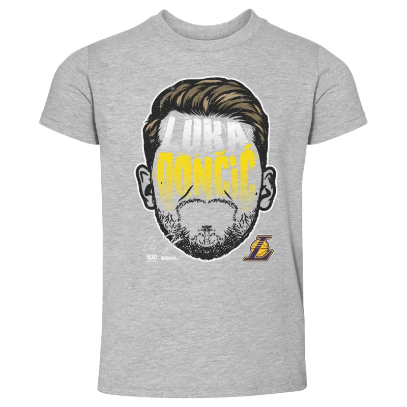 Luka Doncic Los Angeles Lakers Player Silhouette WHT sold by 500 Level