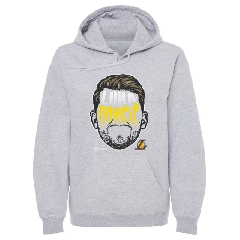 Luka Doncic Los Angeles Lakers Player Silhouette WHT sold by 500 Level