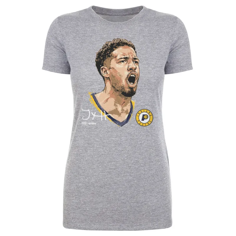 Tyrese Haliburton Indiana Pacers Portrait WHT sold by 500 Level