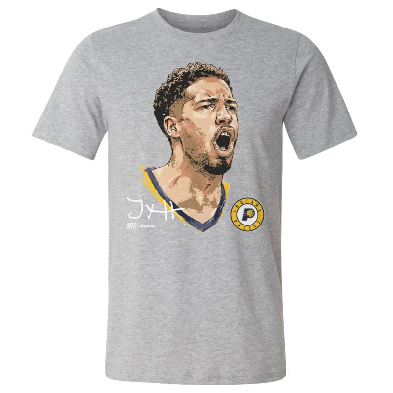 Tyrese Haliburton Indiana Pacers Portrait WHT sold by 500 Level