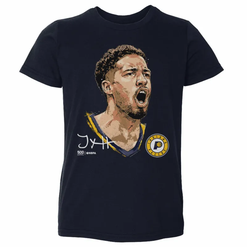 Tyrese Haliburton Indiana Pacers Portrait WHT sold by 500 Level