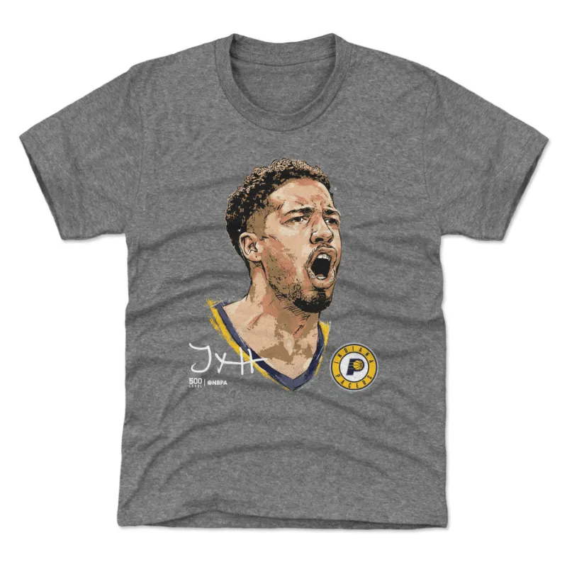 Tyrese Haliburton Indiana Pacers Portrait WHT sold by 500 Level