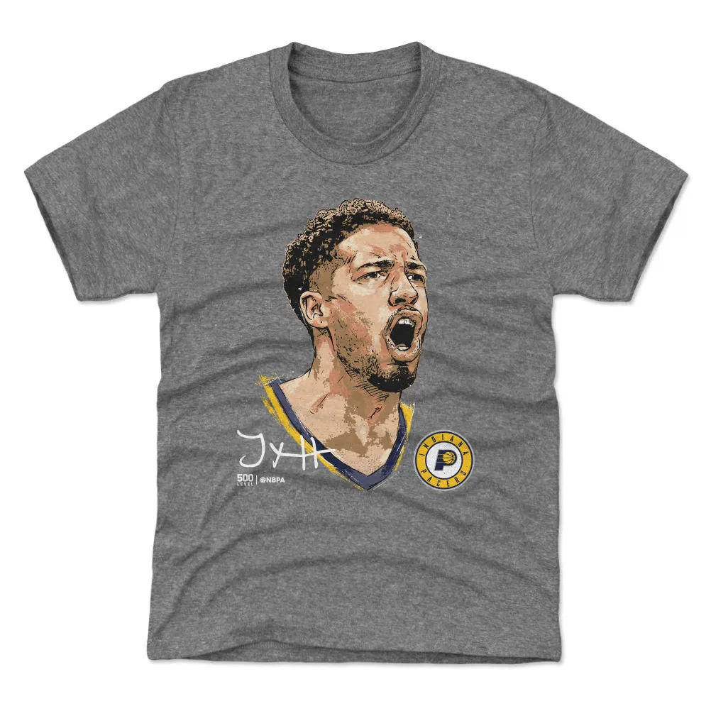 Tyrese Haliburton Indiana Pacers Portrait WHT sold by 500 Level