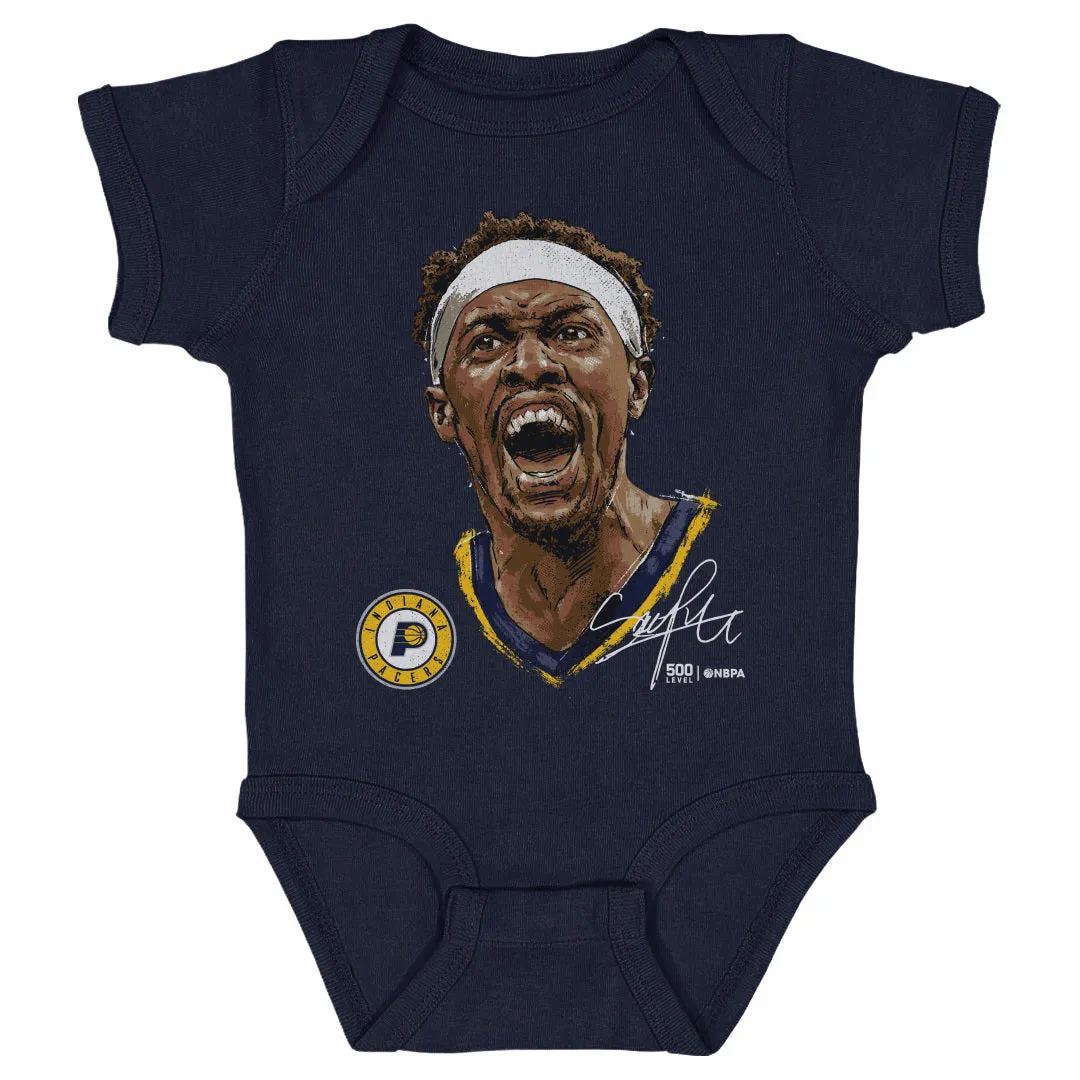 Pascal Siakam Indiana Pacers Portrait WHT sold by 500 Level