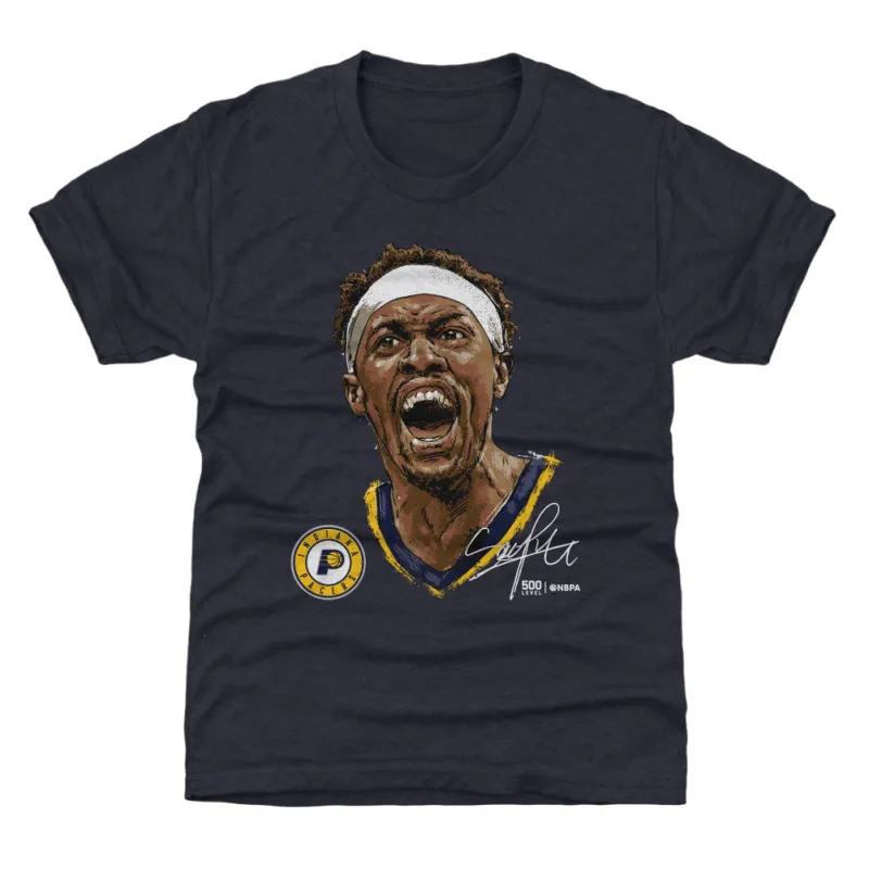 Pascal Siakam Indiana Pacers Portrait WHT sold by 500 Level