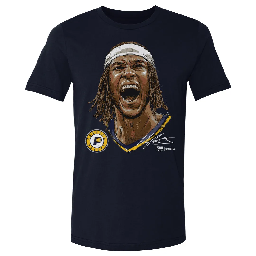 Myles Turner Indiana Pacers Portrait WHT sold by 500 Level product image thumbnail 2