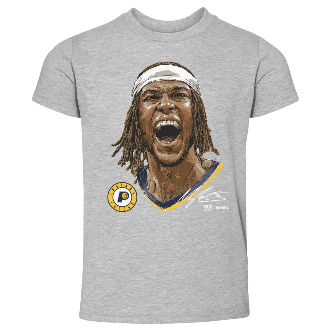 Myles Turner Indiana Pacers Portrait WHT sold by 500 Level product image thumbnail 2