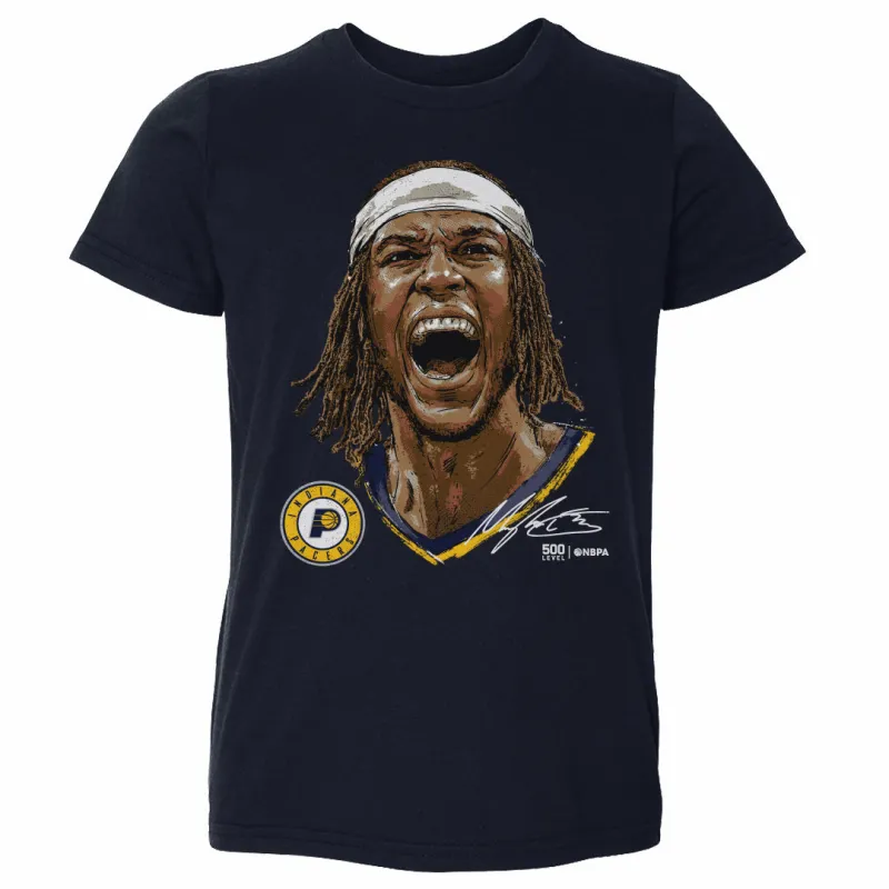 Myles Turner Indiana Pacers Portrait WHT sold by 500 Level