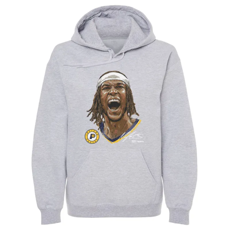 Myles Turner Indiana Pacers Portrait WHT sold by 500 Level