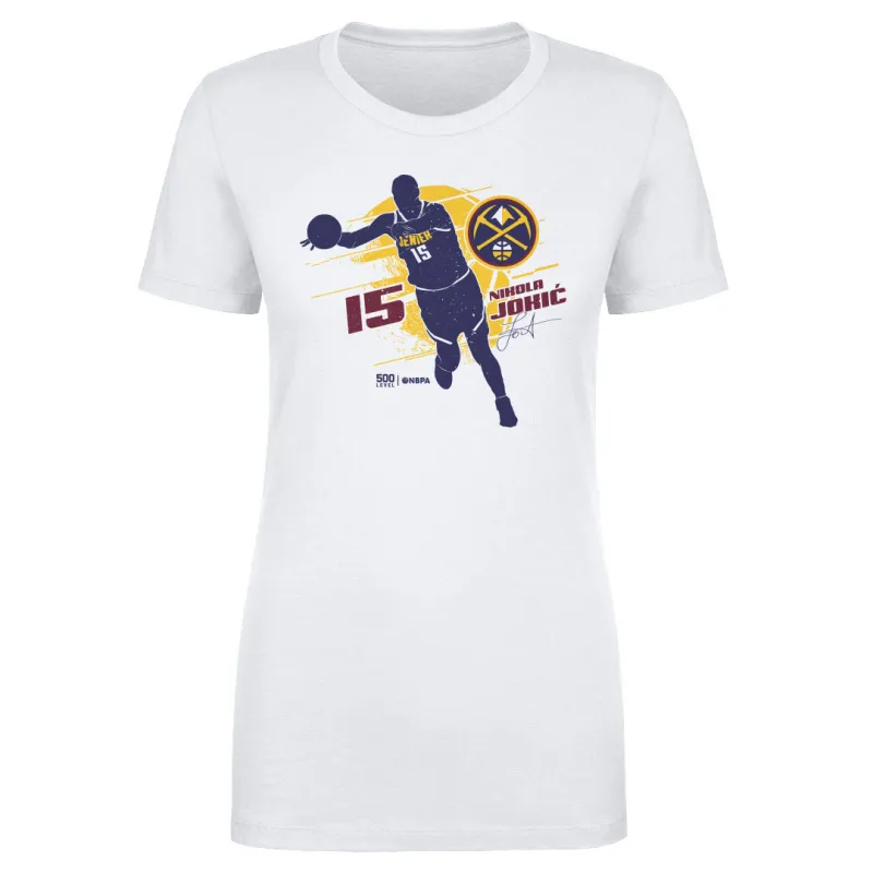 Nikola Jokic Denver Nuggets Silhouette sold by 500 Level