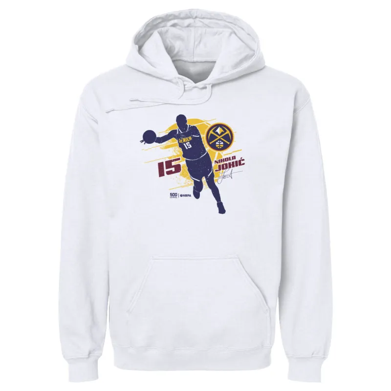 Nikola Jokic Denver Nuggets Silhouette made by 500 Level