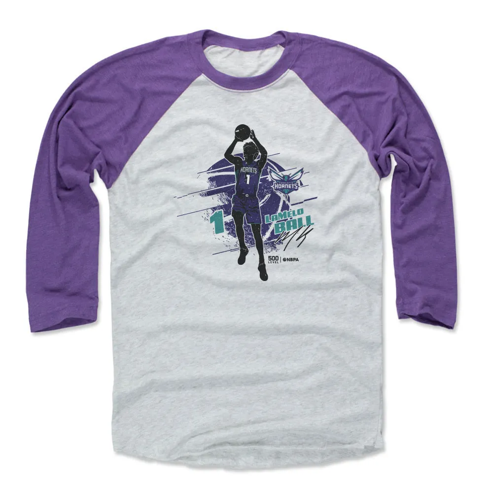 LaMelo Ball Charlotte Hornets Silhouette sold by 500 Level