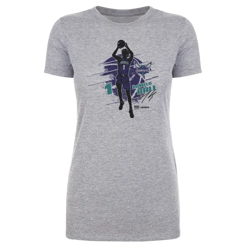 LaMelo Ball Charlotte Hornets Silhouette sold by 500 Level