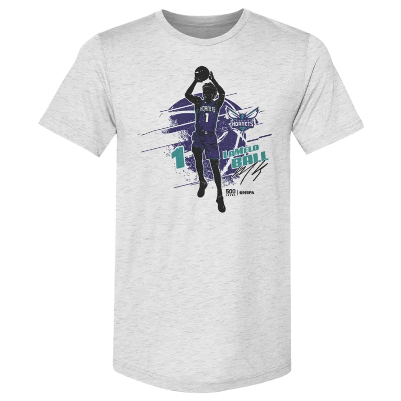 LaMelo Ball Charlotte Hornets Silhouette sold by 500 Level