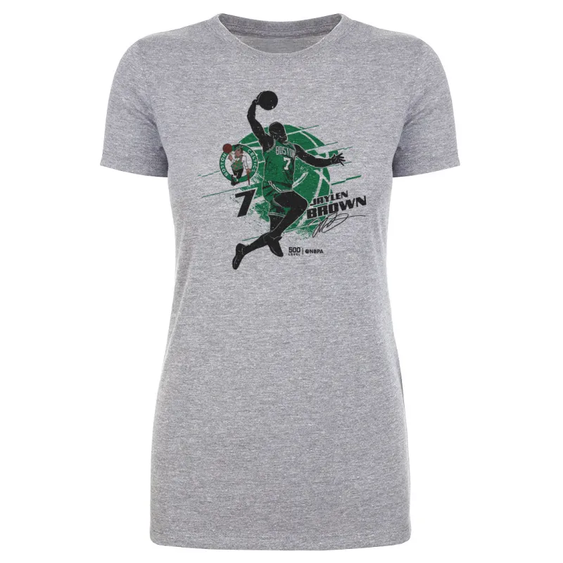 Jaylen Brown Boston Celtics Silhouette sold by 500 Level