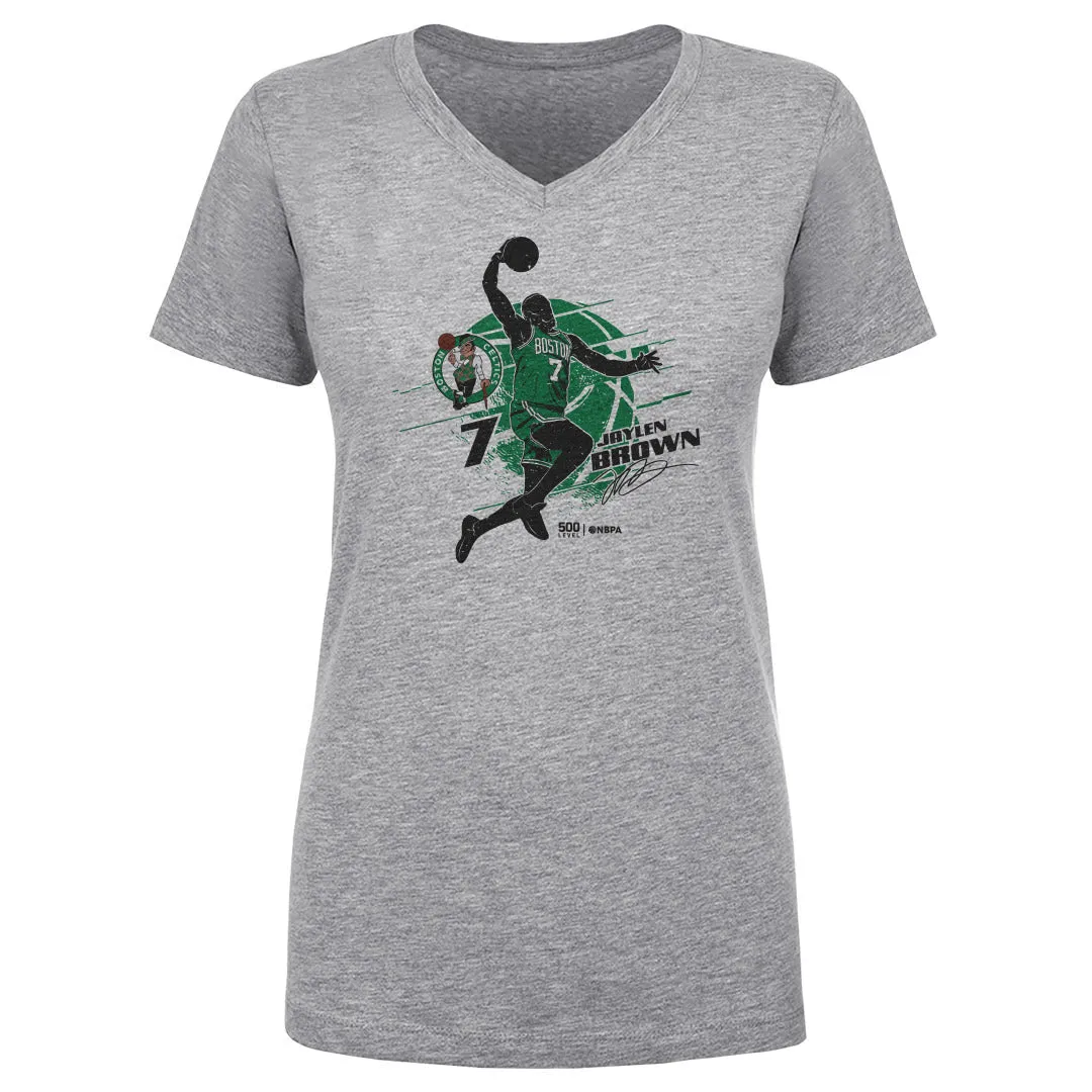 Jaylen Brown Boston Celtics Silhouette sold by 500 Level