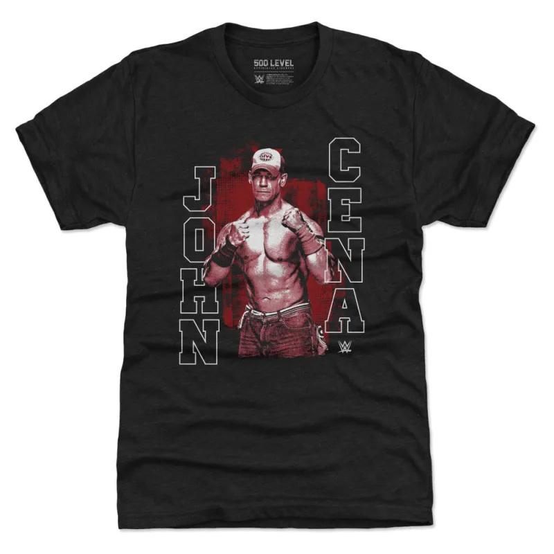 John Cena Red Monochrome WHT sold by 500 Level