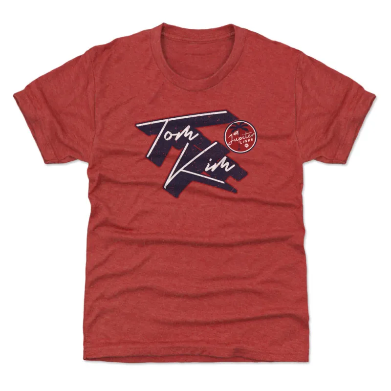 Tom Kim Text Name WHT sold by 500 Level