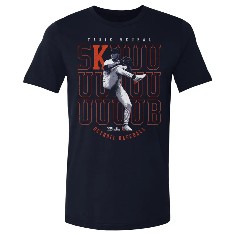 Tarik Skubal Detroit SKUUUB WHT made by 500 Level
