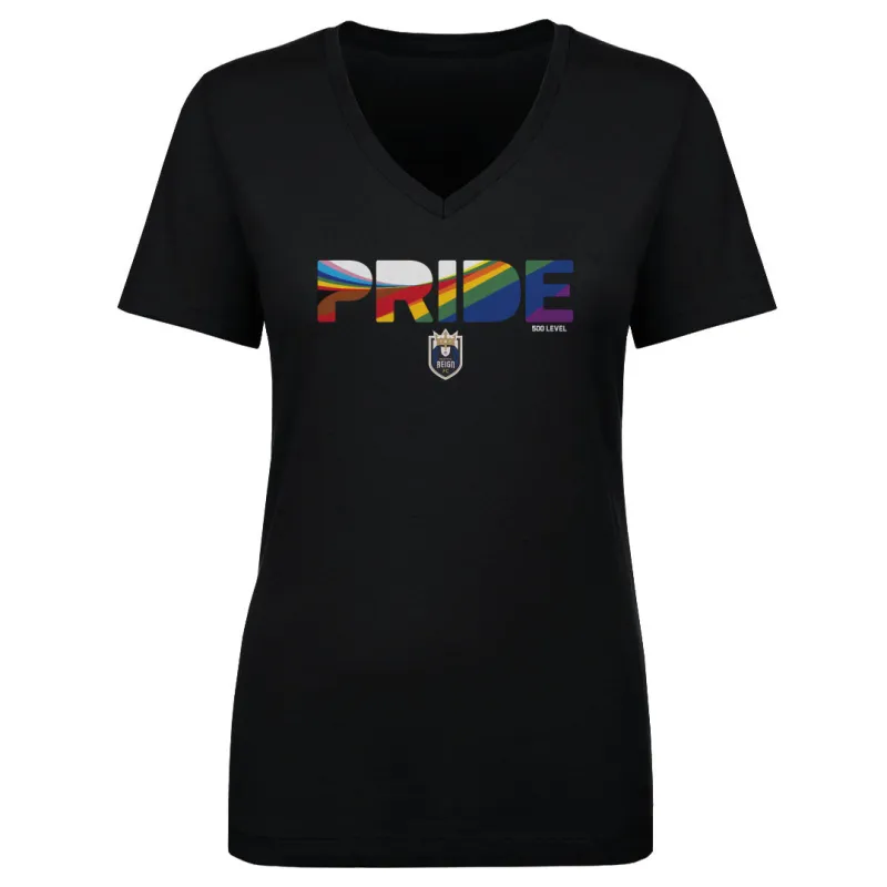 Seattle Reign FC Wave Pride Stripes 2025 WHT sold by 500 Level