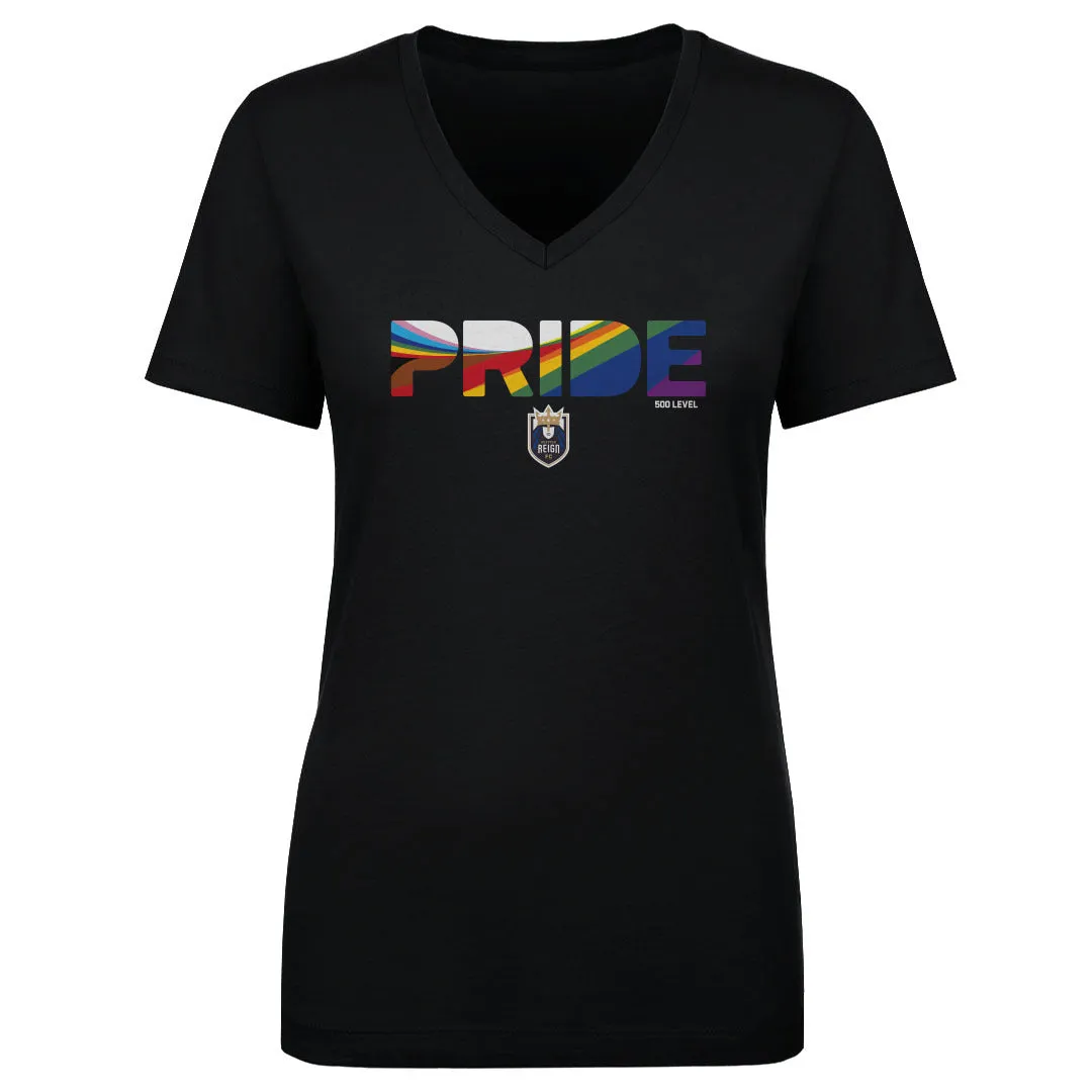 Seattle Reign FC Wave Pride Stripes 2025 WHT sold by 500 Level