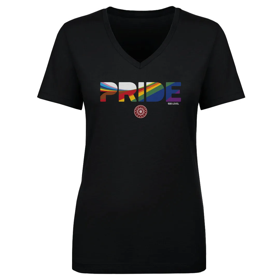 Portland Thorns FC Pride Stripes 2025 WHT sold by 500 Level