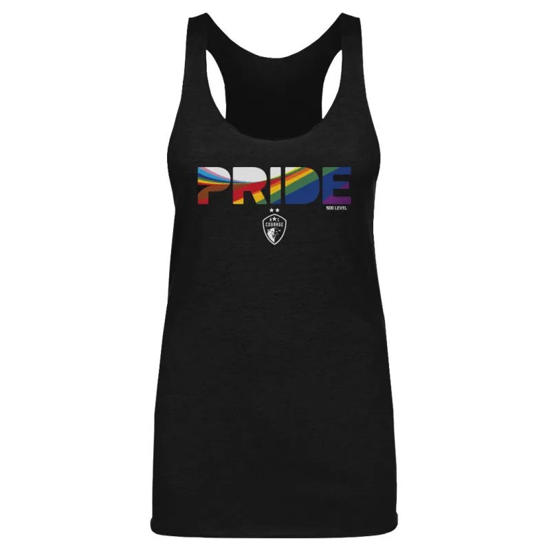 North Carolina Courage Pride Stripes 2025 WHT sold by 500 Level