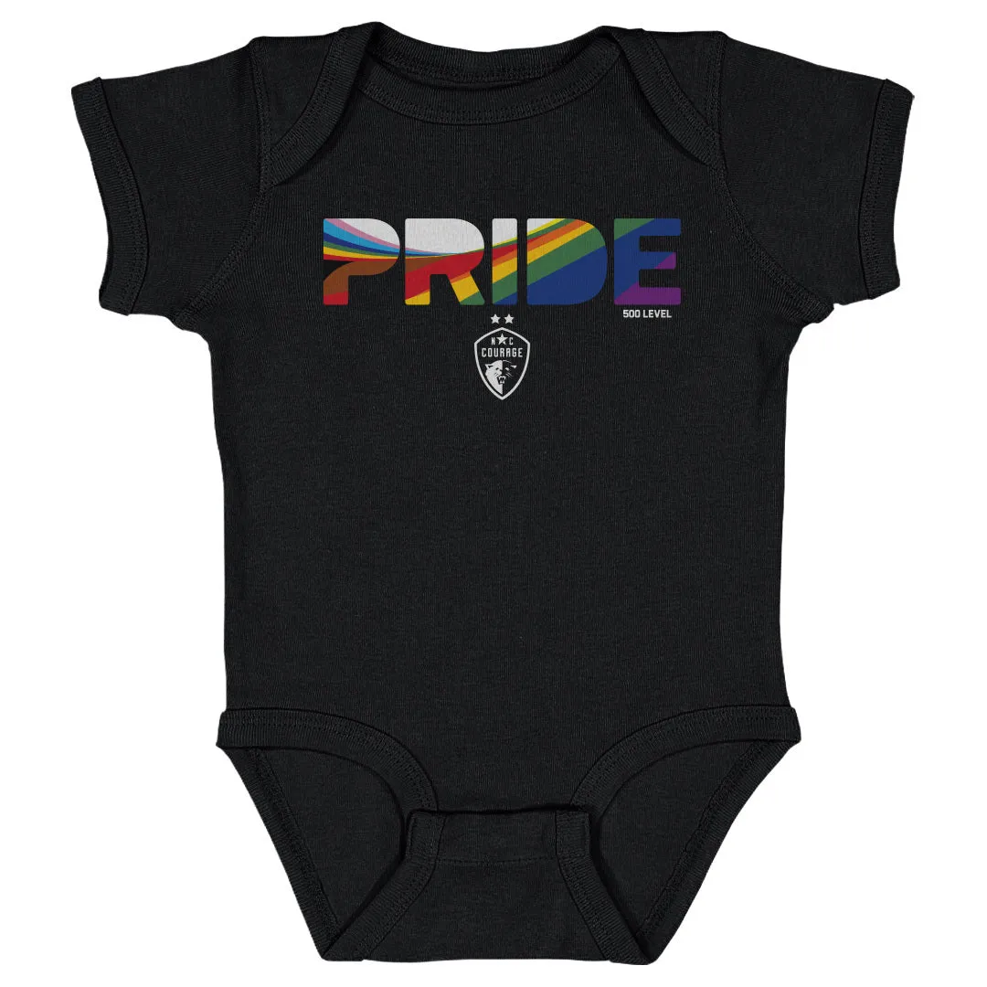 North Carolina Courage Pride Stripes 2025 WHT sold by 500 Level