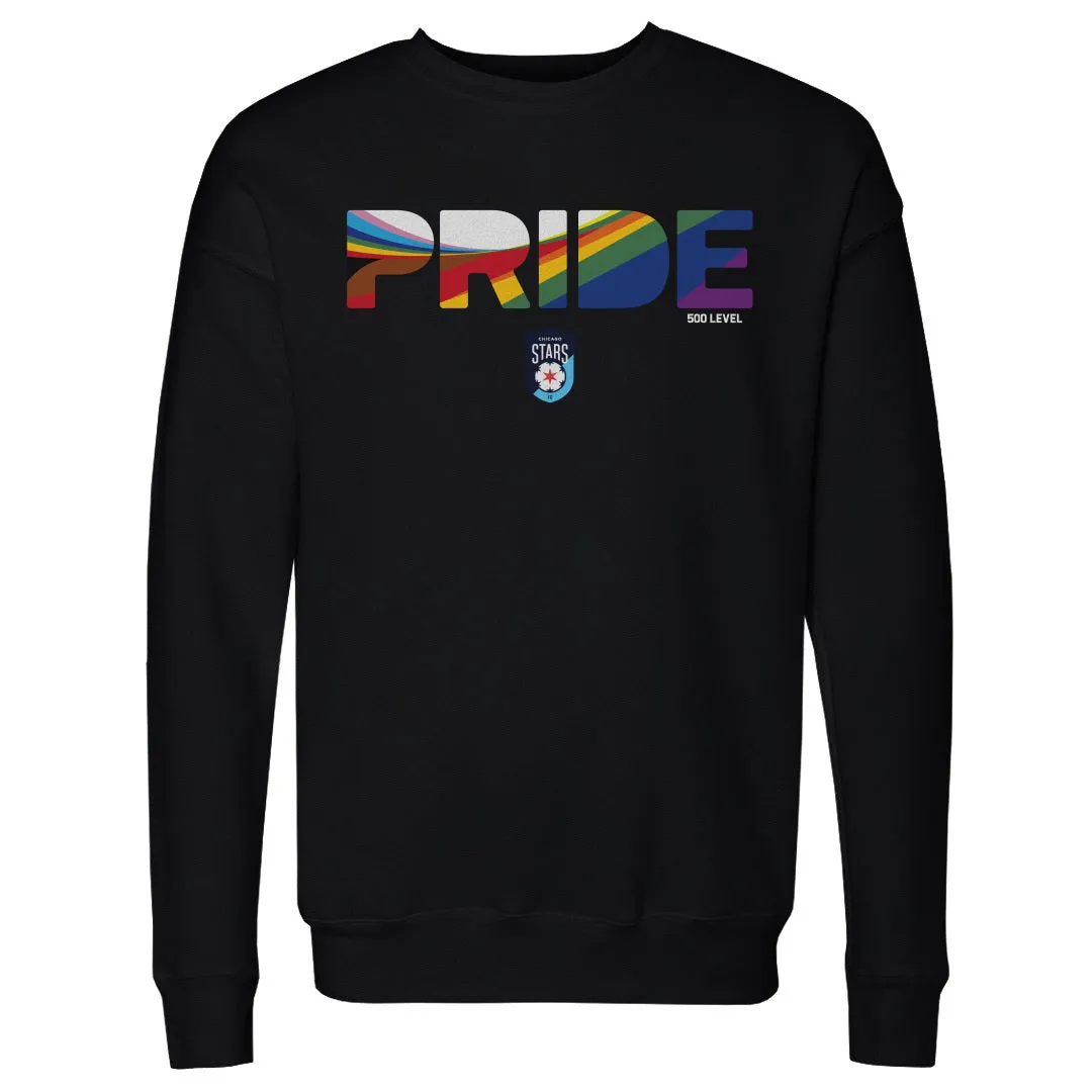 Chicago Stars FC Pride Stripes 2025 WHT sold by 500 Level