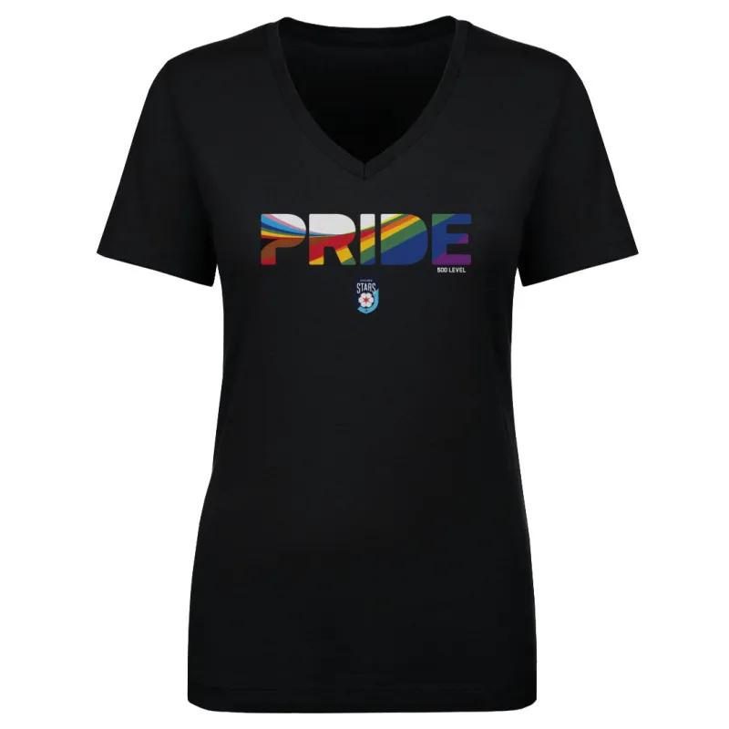 Chicago Stars FC Pride Stripes 2025 WHT sold by 500 Level