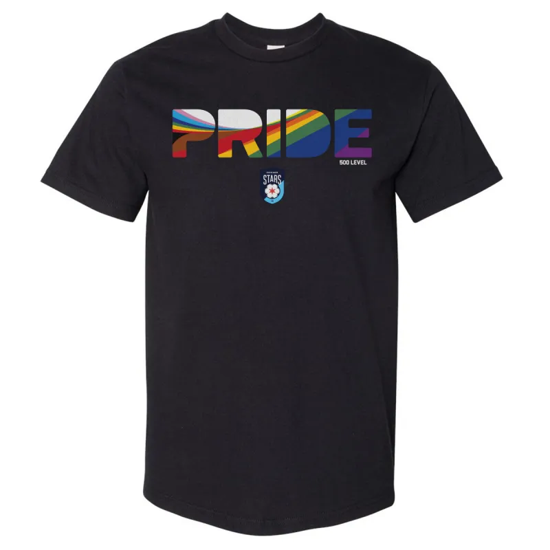 Chicago Stars FC Pride Stripes 2025 WHT sold by 500 Level