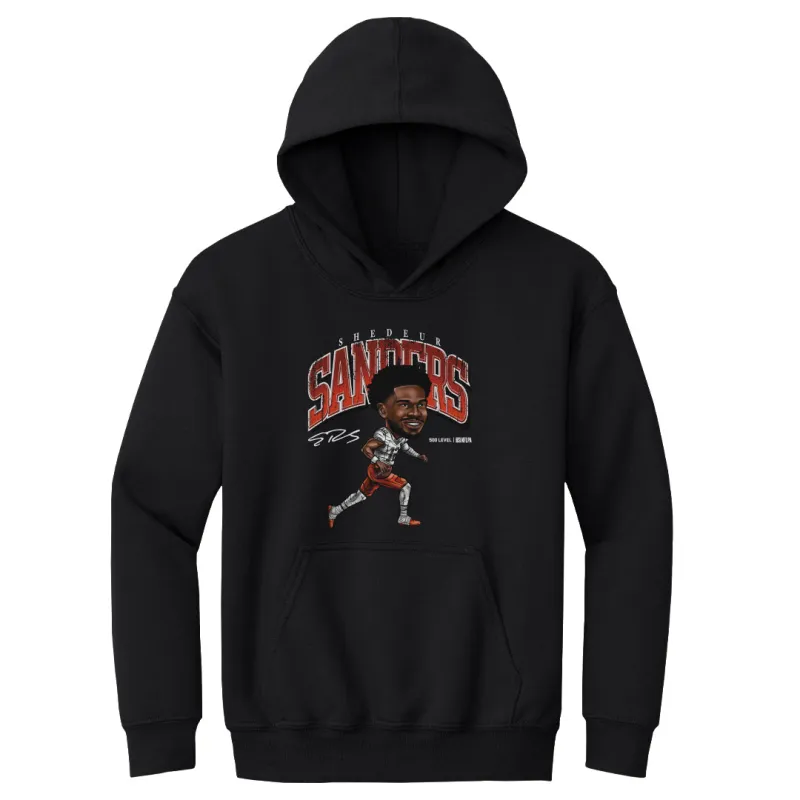 Shedeur Sanders Cleveland Cartoon WHT sold by 500 Level