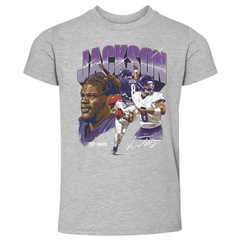 Lamar Jackson Baltimore Collage WHT sold by 500 Level
