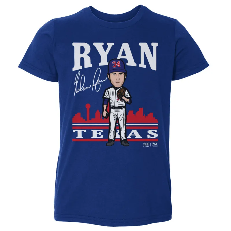 Nolan Ryan Texas Toon WHT sold by 500 Level