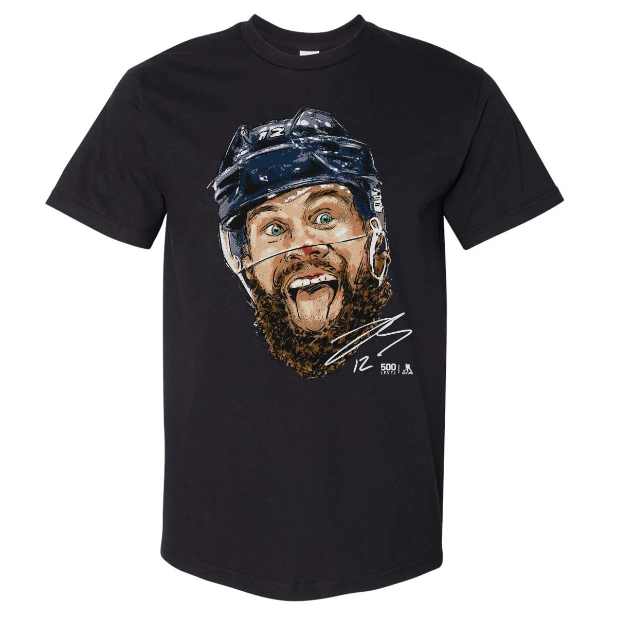 Jonah Gadjovich Florida Tongue Out WHT sold by 500 Level