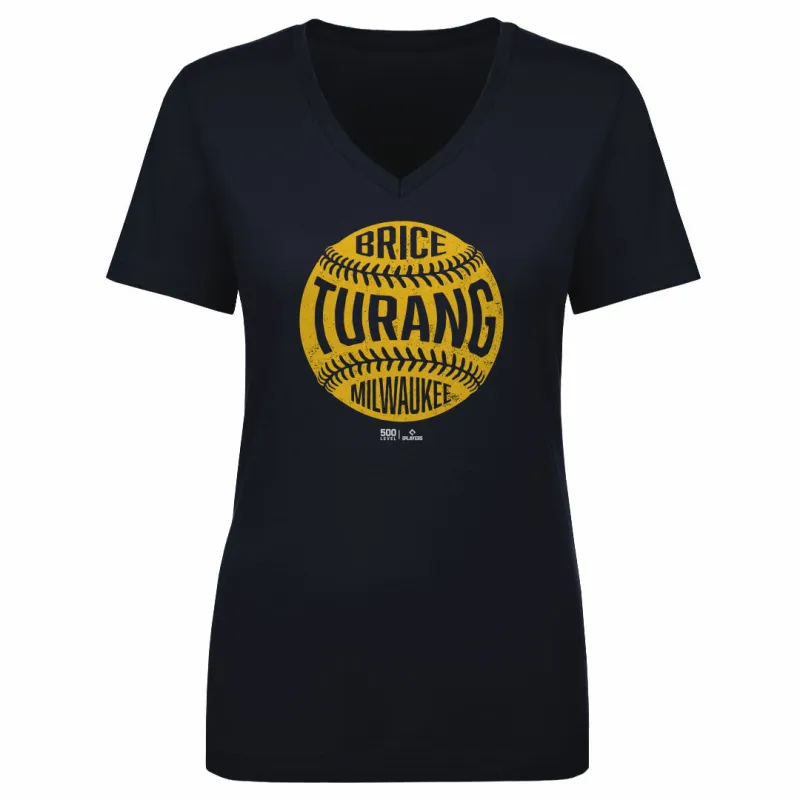 Brice Turang Milwaukee Vintage Baseball WHT sold by 500 Level