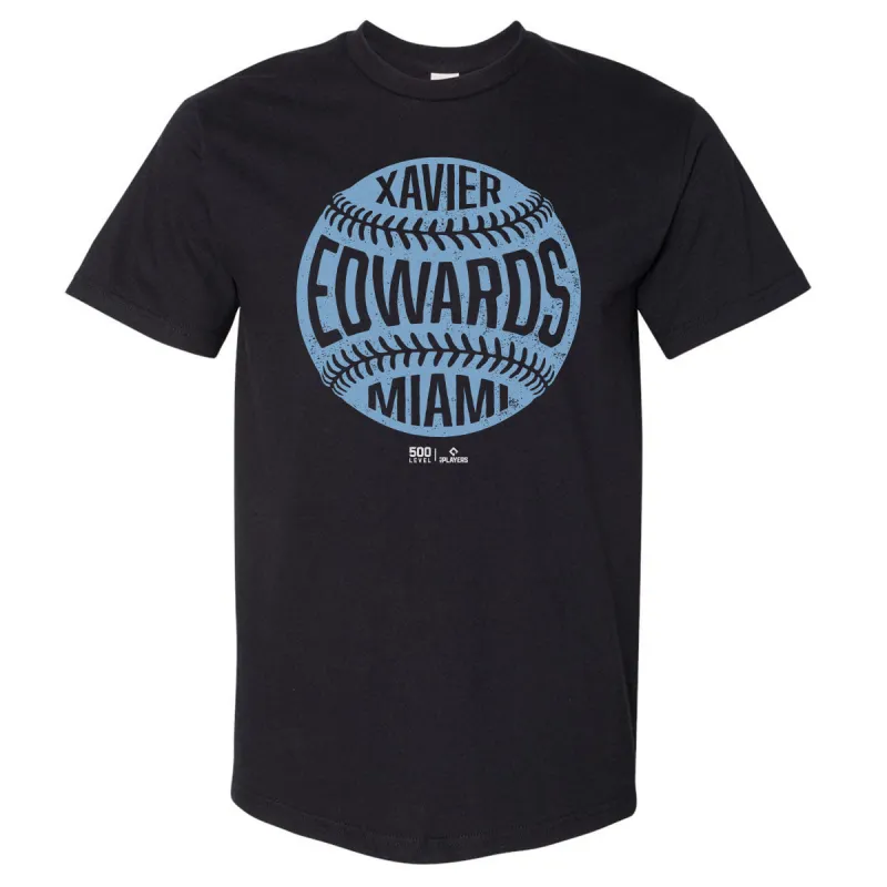 Xavier Edwards Miami Vintage Baseball WHT sold by 500 Level