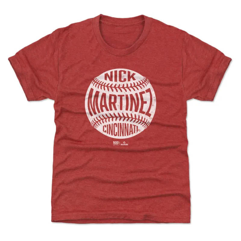 Nick Martinez Cincinnati Vintage Baseball WHT sold by 500 Level