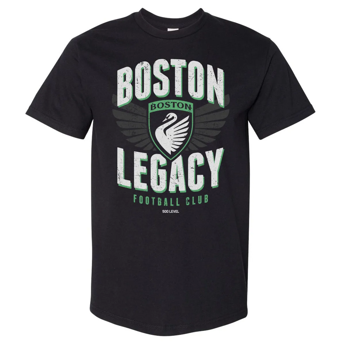 Boston Legacy FC Team Name WHT sold by 500 Level