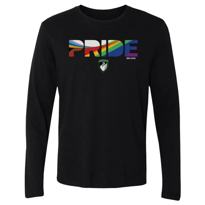 Boston Legacy FC Pride Stripes 2025 WHT sold by 500 Level