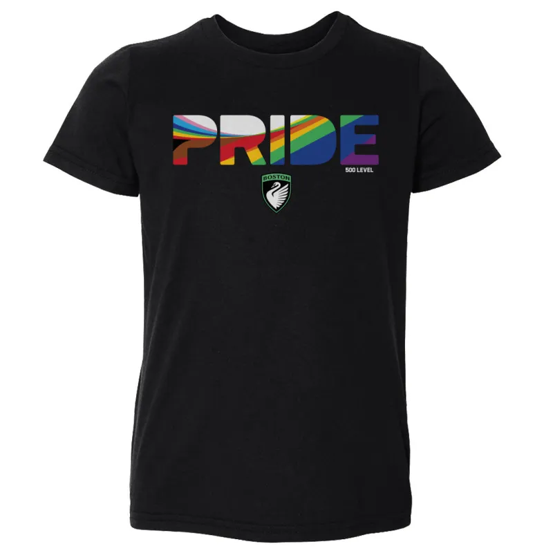 Boston Legacy FC Pride Stripes 2025 WHT sold by 500 Level