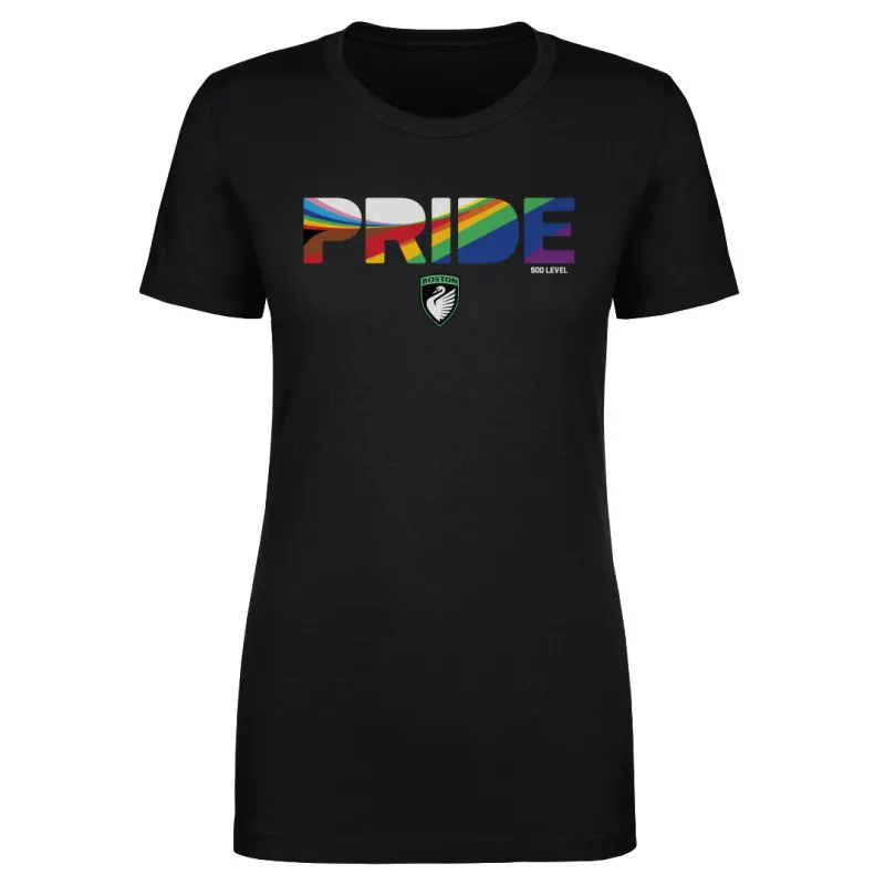 Boston Legacy FC Pride Stripes 2025 WHT sold by 500 Level