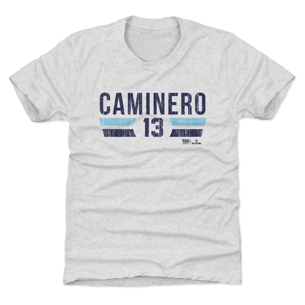 Junior Caminero Tampa Bay Font sold by 500 Level