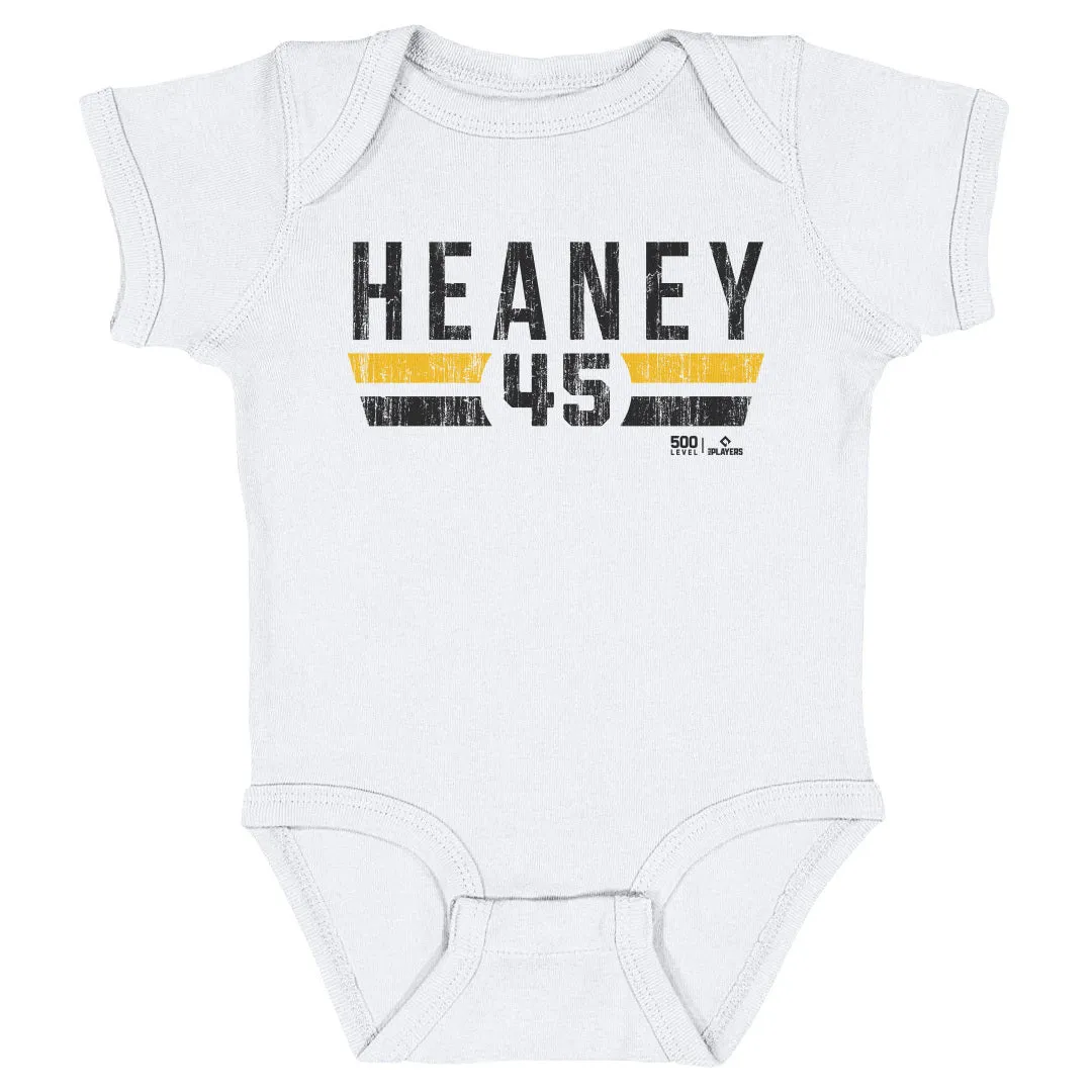 Andrew Heaney Pittsburgh Font sold by 500 Level